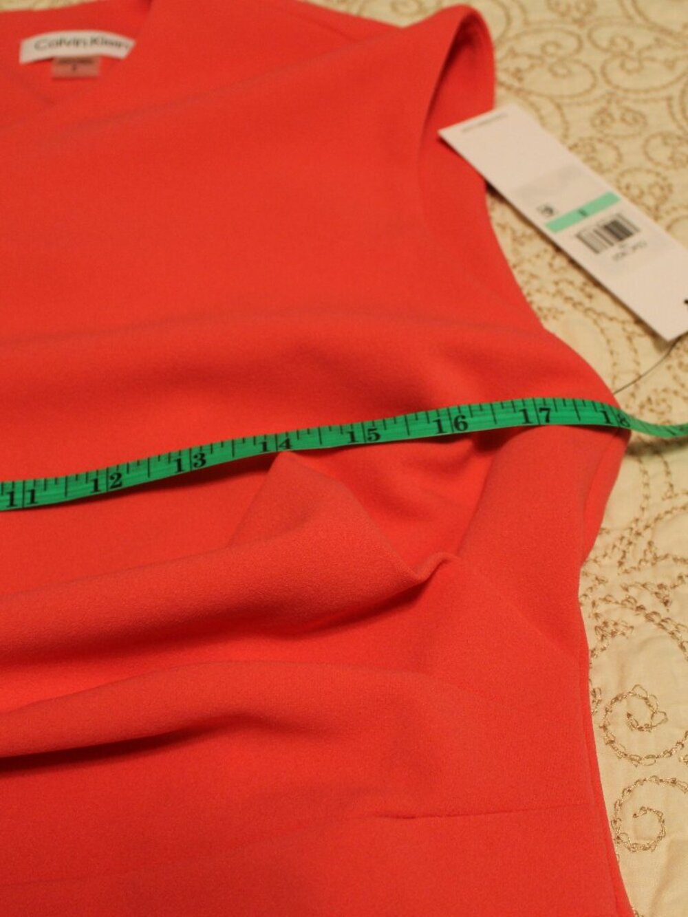 Calvin Klein ruched sheath dress - Picture 7 of 7